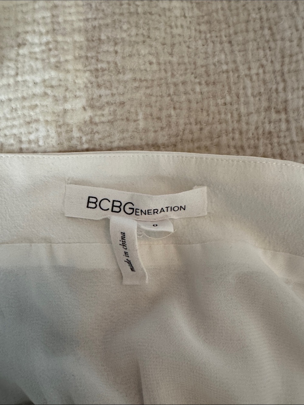 BCBGeneration One-Shoulder Ruffle Mini Dress - Picture 3 of 3